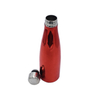 350ml 500ml Electroplate Layer Colored Stainless Steel Drinking Cola Bottle with Lid