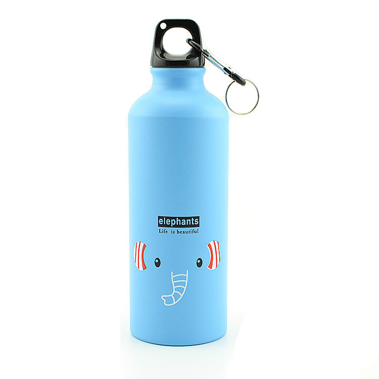 500ml Carton Animal Sport Aluminum Bottles Drinking Travel Water Cup