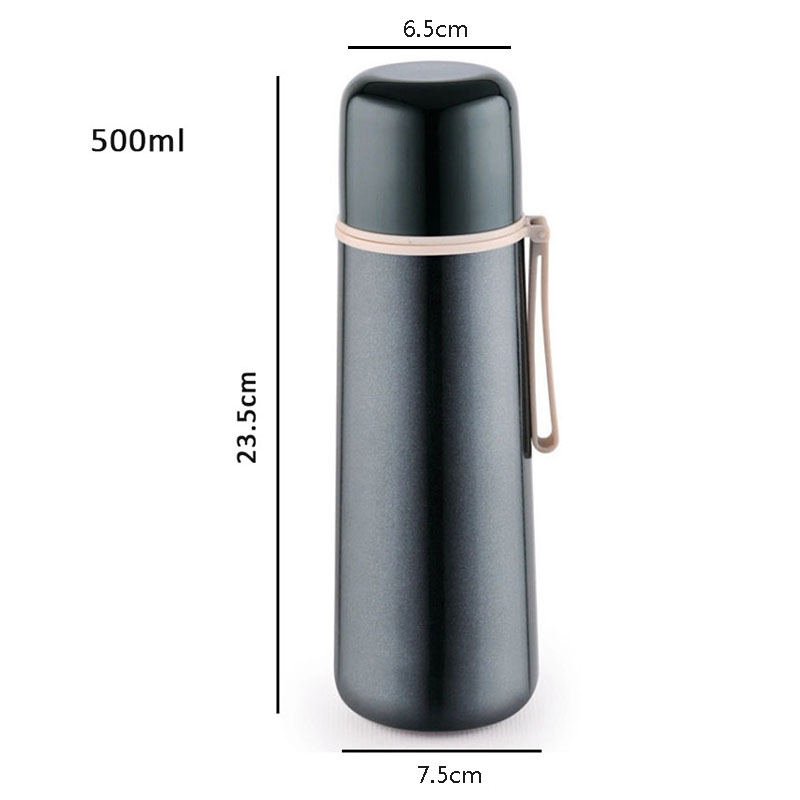 500ml New Portable Travel Leak Proof Stainless Steel Vacuum Flask Water Bottle