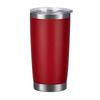 20oz Double Wall Stainless Steel Thermos Tumbler with Lid Printed Travel Coffee Mug