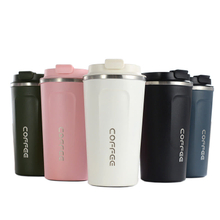350ml 510ml High Grade Customized Stainless Steel Thermos Coffee Mug with Lid